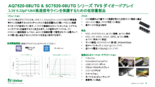 8チャネル 0.32pF 12kv ダイオードアレイ SC7520-08UTGシリーズ　日本語サマリー