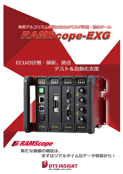 制御ソフトウェア検証ツール RAMScope