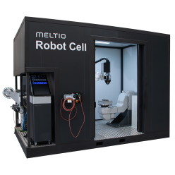 大型金属3Dプリンタ Meltio Robot Cell