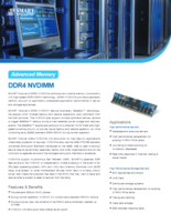 メモリーモジュール NVDIMM-N