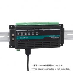 USB I／Oユニット デジタル入出力 16ch／16ch(絶縁12～24VDC) NシリーズDIO-1616LN-USB