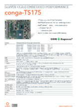 COM Express Basic Type 6: conga-TS175