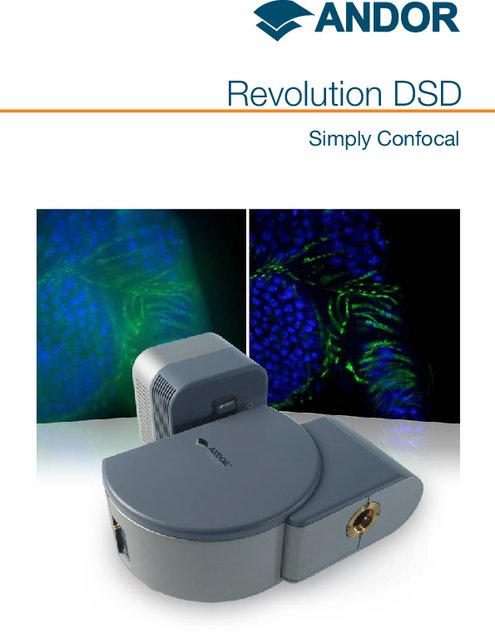 共焦点顕微鏡『Revolution DSD』製品カタログ