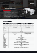 GigEビジョンカメラ DAHUA MV-A7500M/CG20E 製品カタログ