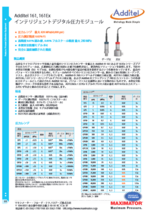 インテリジェントデジタル圧力モジュール ADT161