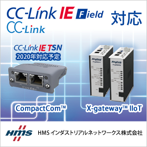 CC-Link特集HMSインダストリアルネットワークス株式会社 