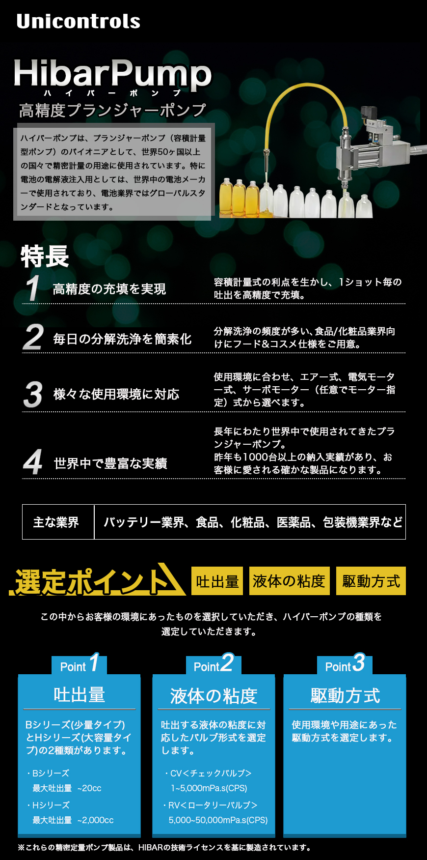 ユニコントロールズ
