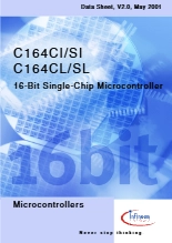 【製造中止品】インフィニオン C164CI8EMCBKXUMA1 データシート