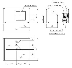 大口径・ハイパワー対応ビームプロファイラ 50mm角・可視光用 LBP-B50VIS-U