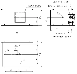 大口径・ハイパワー対応ビームプロファイラ 50mm角・可視光用 LBP-B50VIS-U