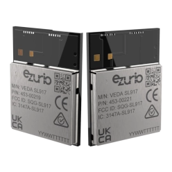 Ezurio社製 Wi-Fi 6／Bluetooth LE 5.4モジュール Veda SL917