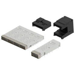 TE Connectivity社製 SMTコネクタ／ケージ QSFP 112G