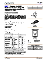 onsemi社製 1200V／140A・高速ディスクリートIGBT FGY140T120SWD
