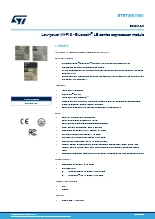 STMicroelectronics社製Wi-Fi 6／Bluetooth 5.4／Threadモジュール ST67W
