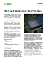 NXP Semiconductors社製 高信頼性・安全性重視マイクロ・コントローラ MCX Eシリーズ