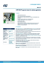 STMicroelectronics社製ロボットボード X-STM32MP-RBT01(STSPIN948搭載)