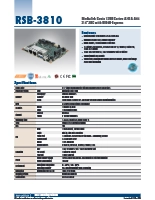 Advantech社製 シングルボードコンピュータ RSB-3810