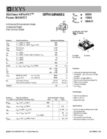 600V～700V パワーMOSFET X2-Classシリーズ　IXFN120N65X2