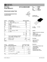 600V～700V パワーMOSFET X2-Classシリーズ　IXTQ34N65X2M