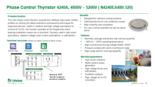 位相制御サイリスタPCT N4240EA480／N4240EA520 英語版サマリー
