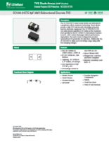 8pF 30kV 双方向ディスクリートTVS SC1333-01ETGシリーズ データシート