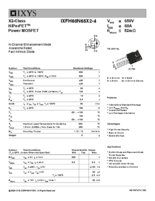 600V～700V パワーMOSFET X2-Classシリーズ　IXFH60N65X2-4