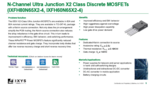 600V～700V パワーMOSFET X2-Classシリーズ　サマリー