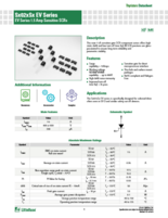 1.5Amp 高感度ゲート SCR Sx02xSシリーズ EVシリーズ