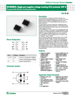 シングルポート負電圧追跡SLICプロテクター SOP-8 B61089BDRシリーズ