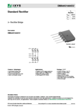 40A／800～2200V対応 三相整流ブリッジ　DMA40U1800GU