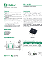 ハーフブリッジゲートドライバ　LF2103N