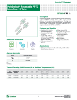 バッテリーストラップ復帰型PPTC　PolySwitch LSPシリーズ
