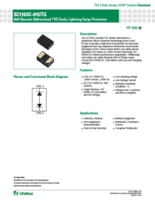 双方向 TVSダイオードアレイ SC1103C-01UTGシリーズ