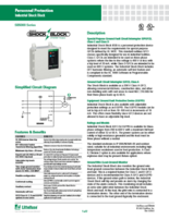 工業用作業者保護装置 Shock Block SB5000シリーズ