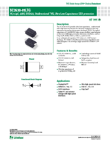 7V 0.3pF 22kV 一方向TVSダイオード SC3530-01LTGシリーズ