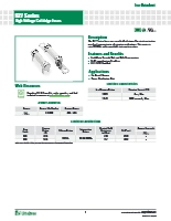 高電圧ヒューズ 827