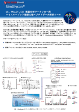 糖鎖・糖ペプチド同定ツール SimGlycan