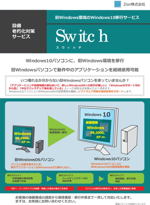 OS老朽化対策サービス Switch