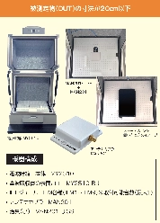 無線機器用生産ライン向け電波暗箱システム