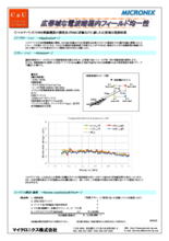 【アプリケーション事例】広帯域な電波暗箱内フィールド均一性