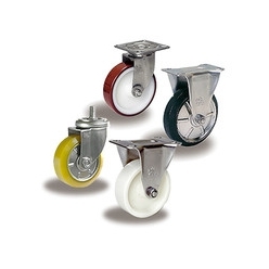 ステンレス中荷重用キャスタ SUNJ／SUNJB／SUNJ-SJ／SUNJB-SJ／SUNK