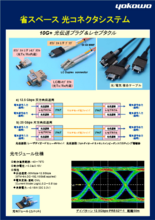 省スペース 光コネクタシステム