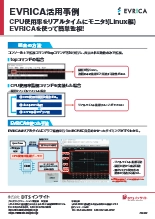 EVRICA活用事例 LinuxCPU使用率例