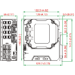 【Moxa】EDS-G4014シリーズ