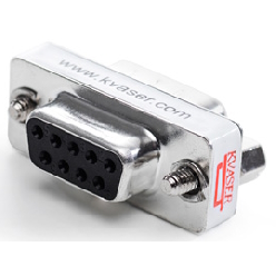 Kvaser　D-sub 9ピン 120Ωターミネーション(終端)アダプタ Kvaser Dsub 9 pin 1 20 Ohm termination adapter(00801-4)