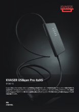 【Kvaser】USB can Pro 4xHS