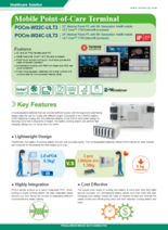 24インチメディカルパネルPC POCm-W24C-ULT3