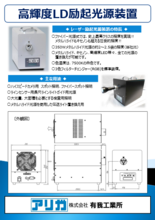 高輝度レーザー励起光源装置