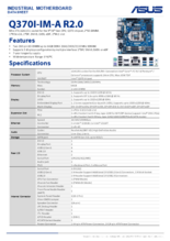 Mini-ITX産業用マザーボード Q370I-IM-A