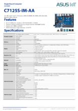 シングルボードコンピュータ C7125S-IM-AA